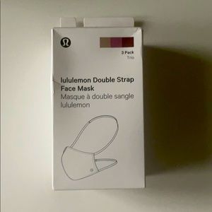 Lululemon NEW facemasks 3 pack